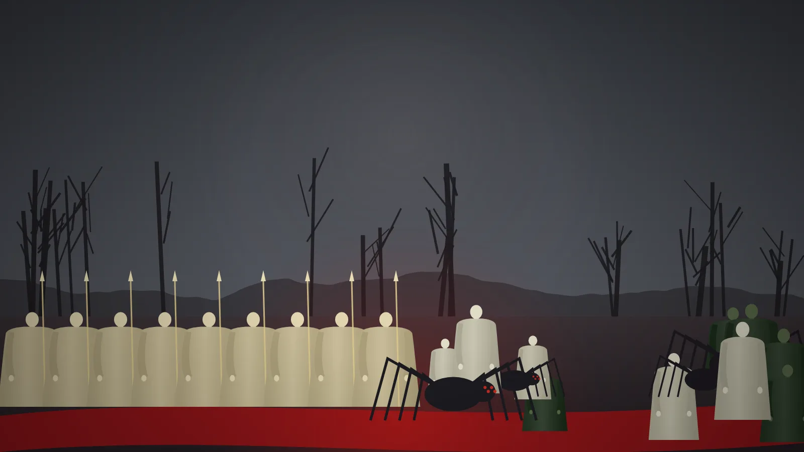 La guerre des monstres sur Ténébra