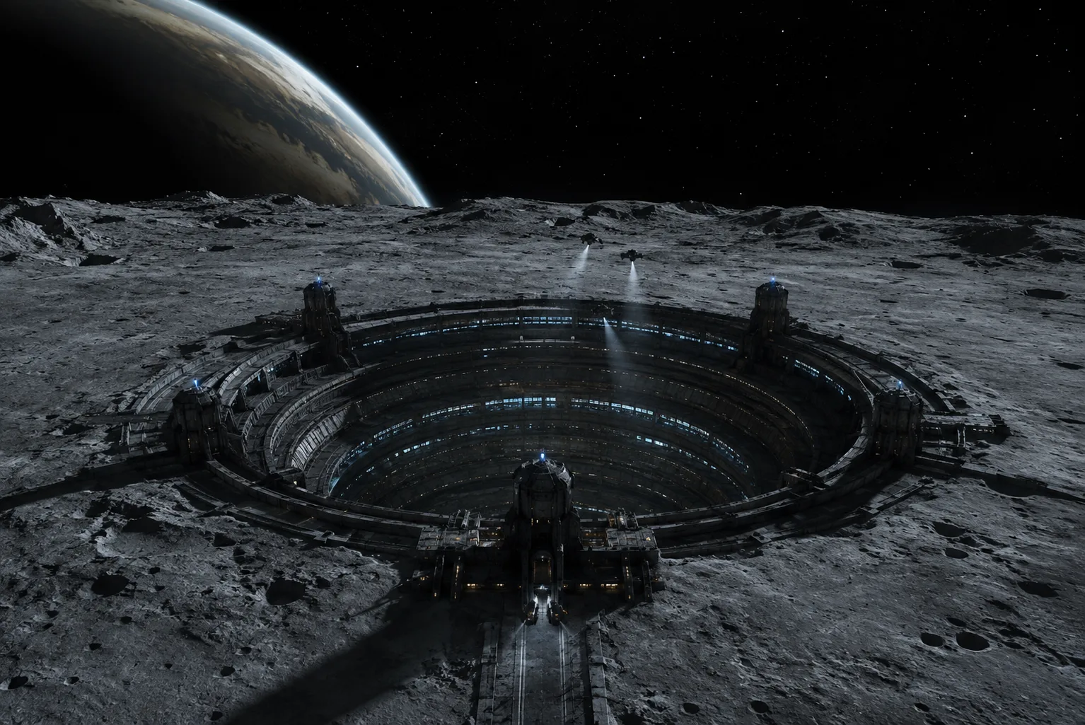 Tsorabek, la prison intergalactique d'Araze, sur la lune Raza