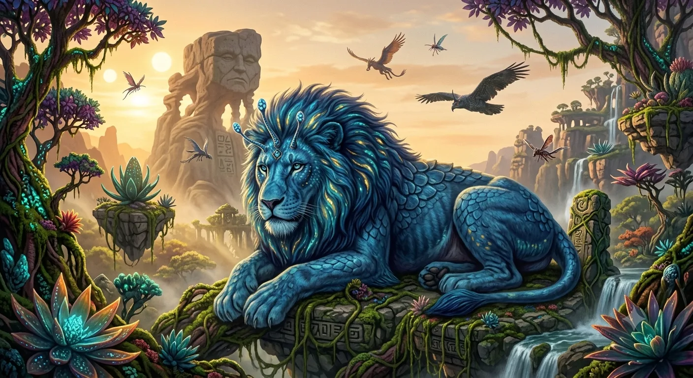 L’atakar, lion bleu à sang froid