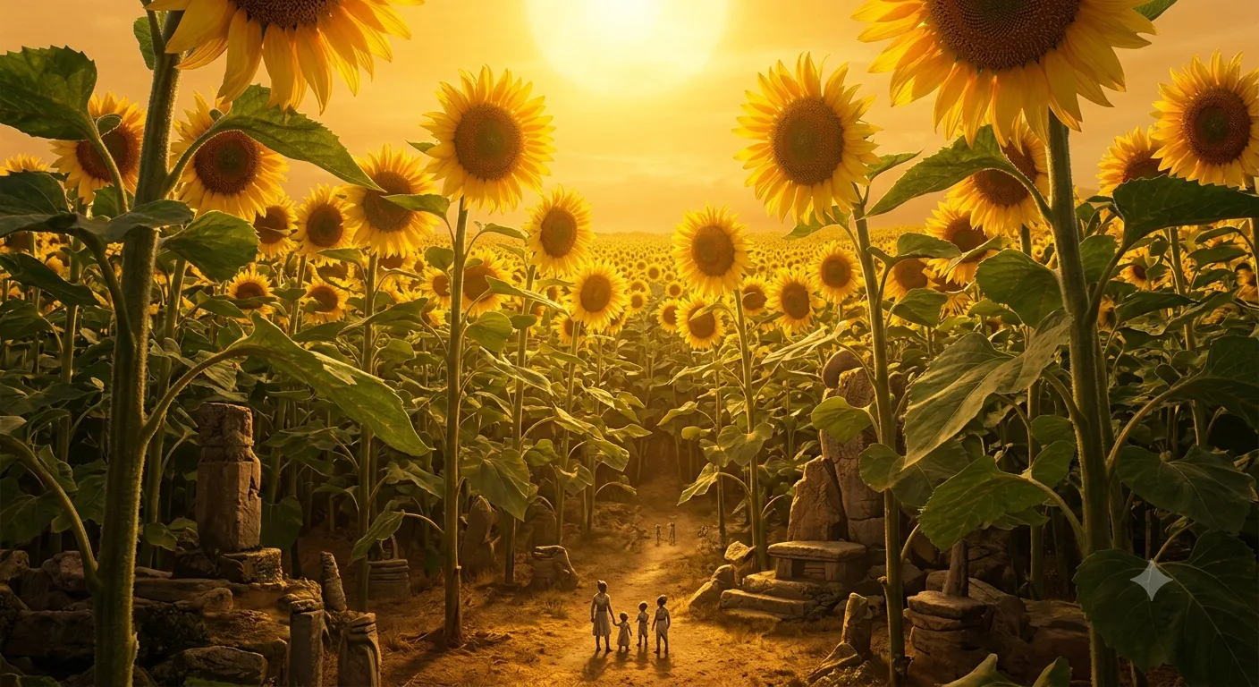 Champs de tournesols géants d’Éclaira