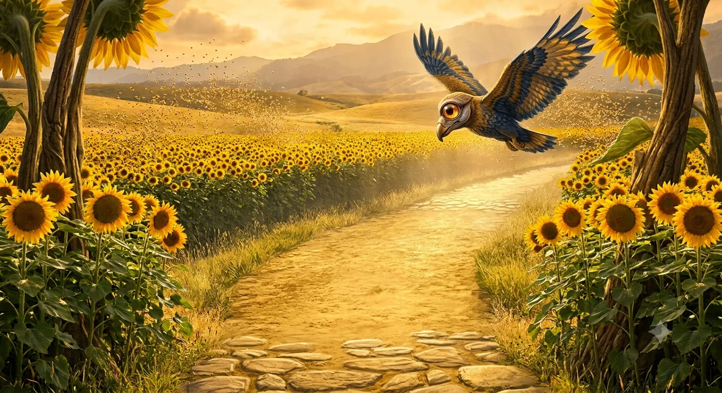 Le xot, oiseau à un œil