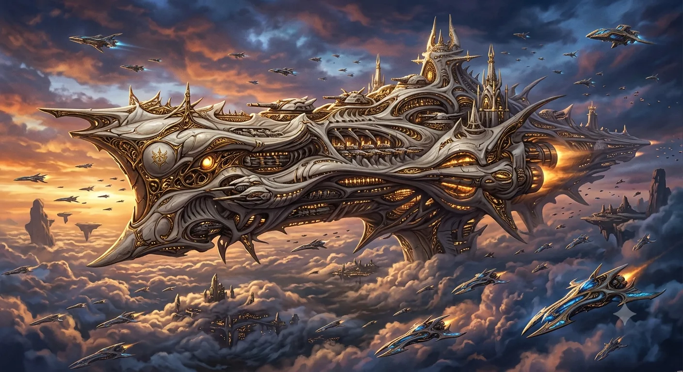Le Destructeur, vaisseau gigantesque de la flotte impériale